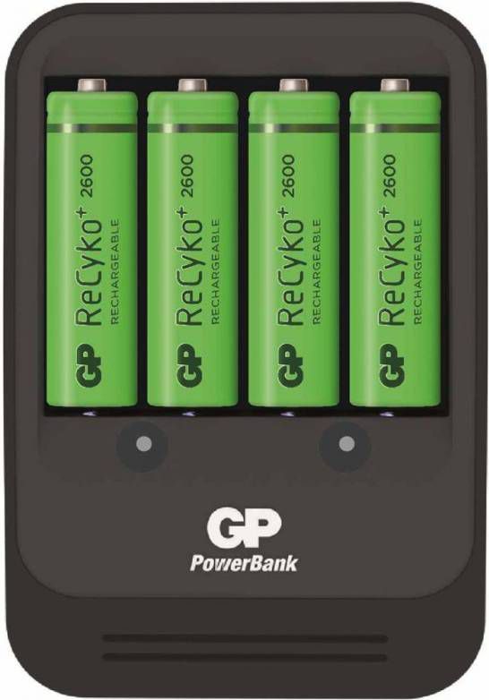 dichtheid Beoefend verslag doen van GP Batterij oplader PB570 met 4 batterijen 130570GS270AAHCBC4 -  Lampenwinkel.org